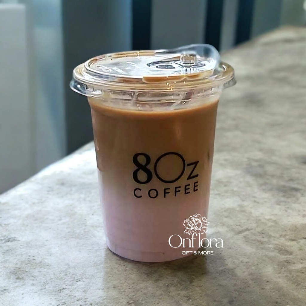 آيس أوز لاتيه حجم كبير من 8Oz cafe